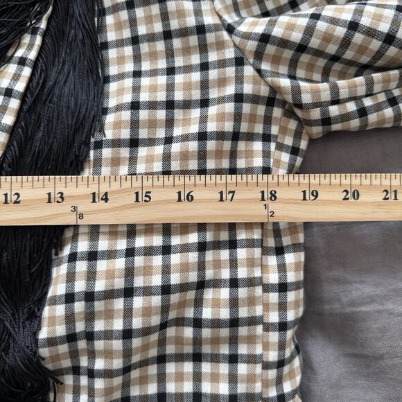 Sister Jane Blazer Anthropologie Fringe Double Breasted Jacket Size M - Picture 9 of 11